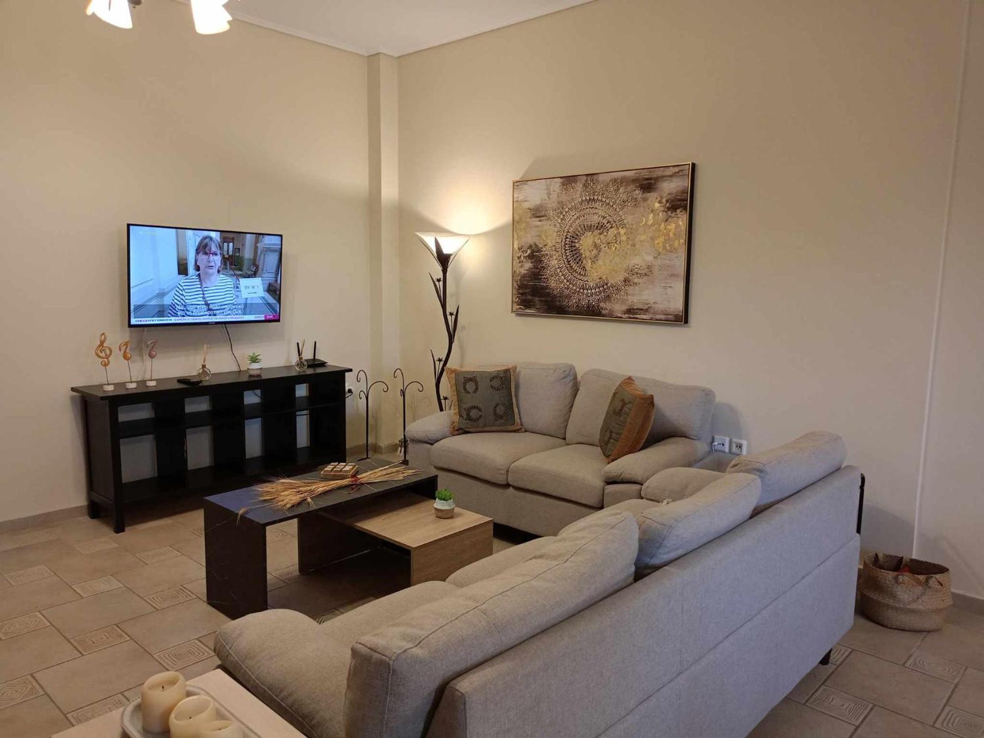 Comfortable Apartment In Kiato Eksteriør billede